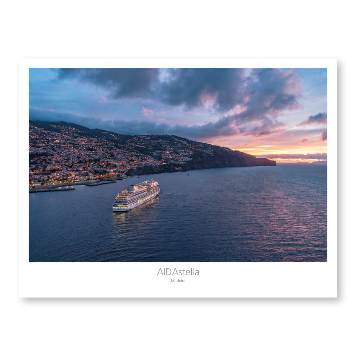 Fotodruck AIDAstella Madeira