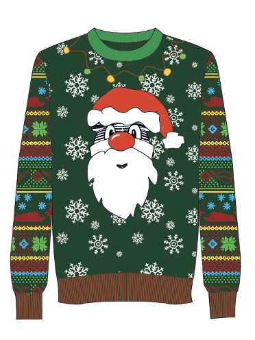 Ugly Sweater grün