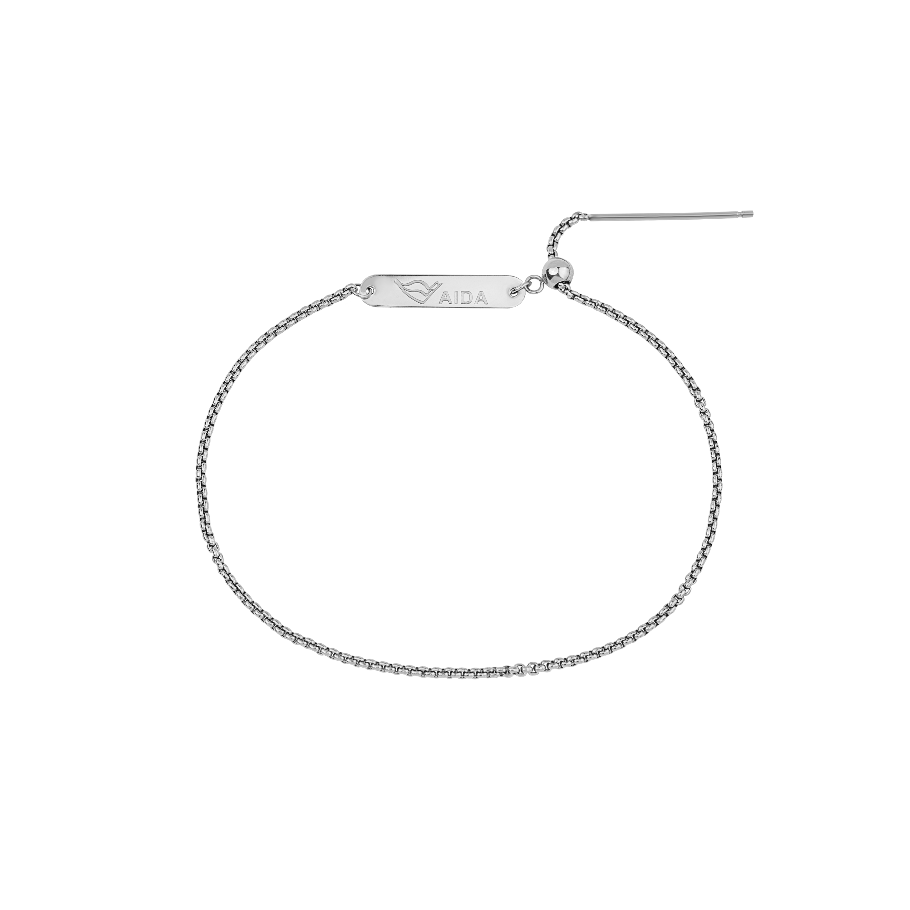 Paul Hewitt AIDA Armband Round Box Chain silber