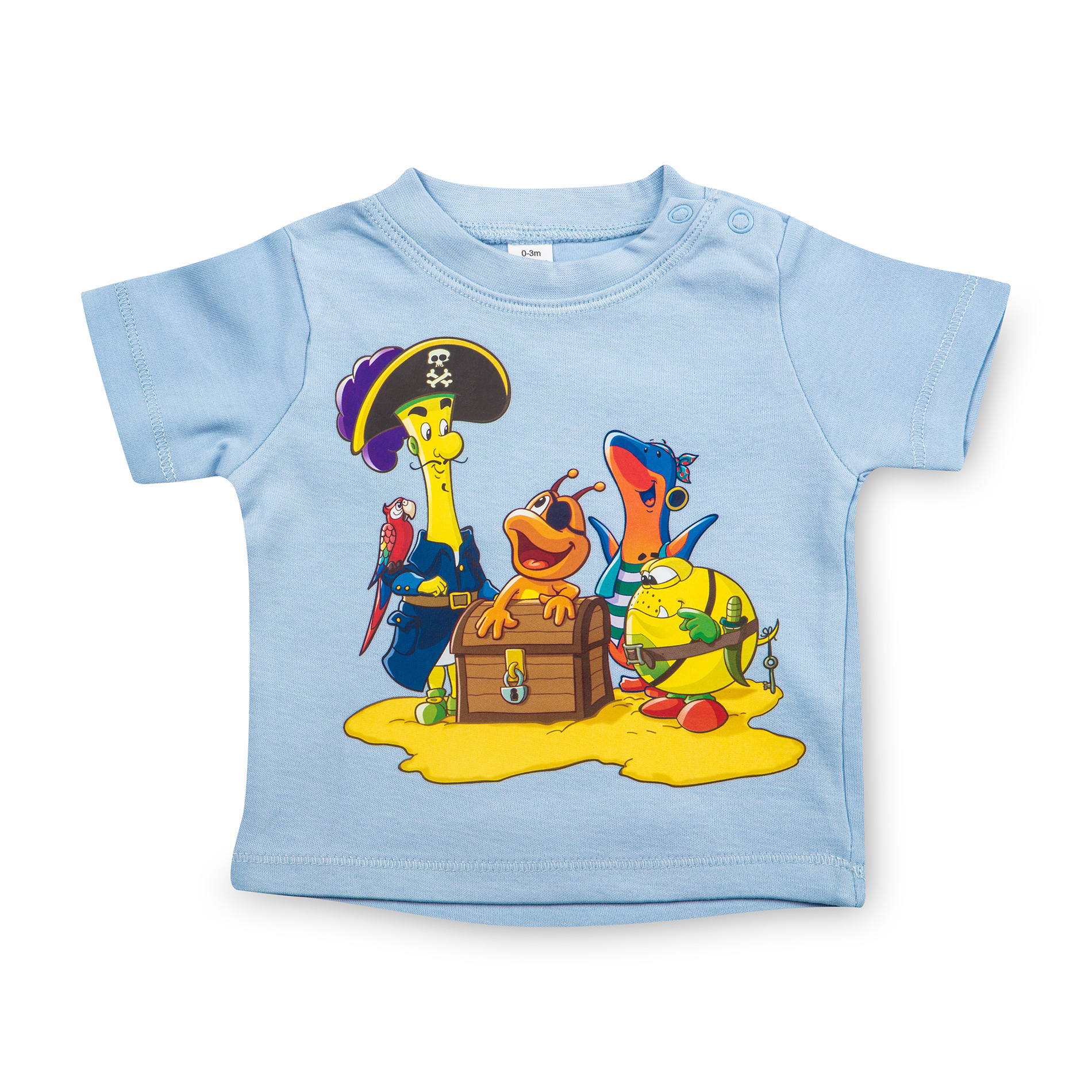 Baby T-Shirt Piratenclubbies